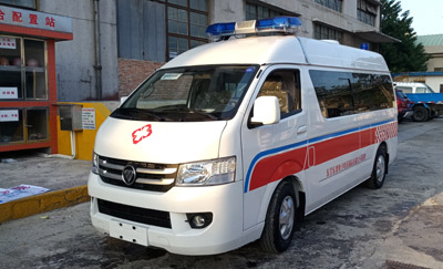 福田救護(hù)車交車現(xiàn)場(chǎng)